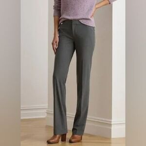 Lauren Ralph Laren Adelle Gray Pants Size 14W